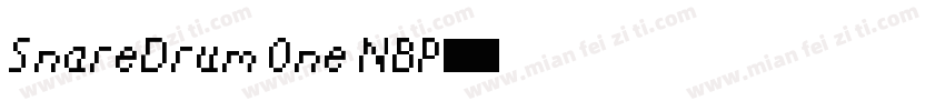 SnareDrum One NBP字体转换